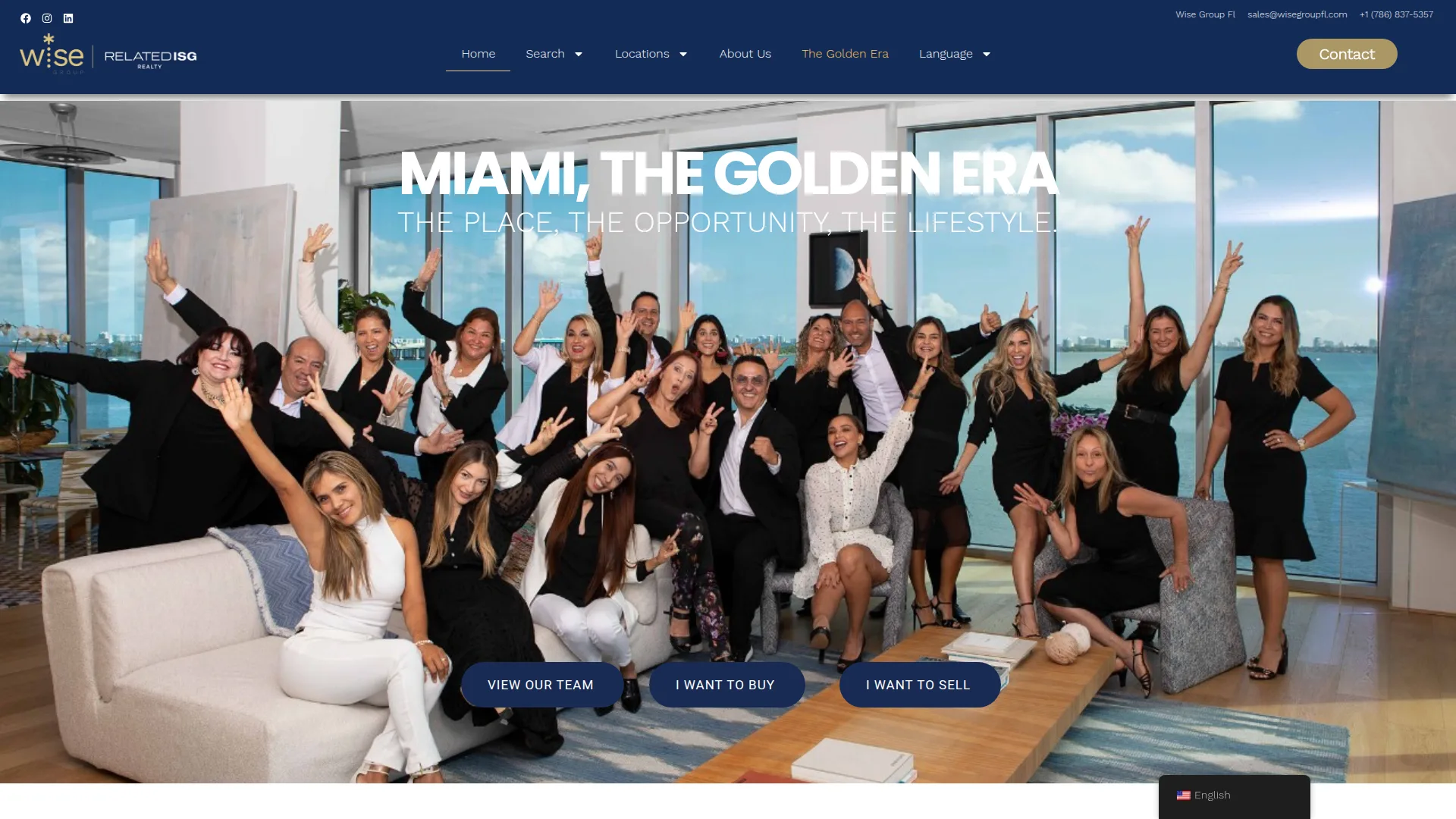 Diseño Web Wise Group FL — Amays Group